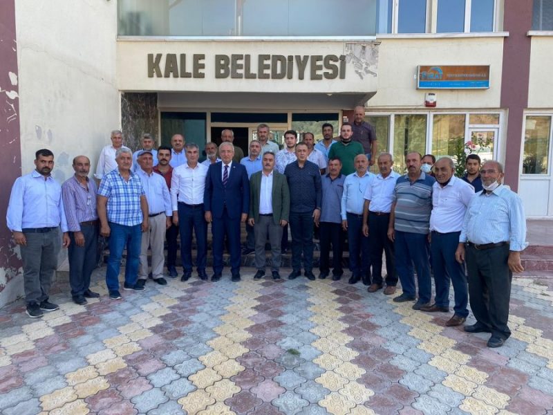 Kahtalı: “Kale’ye tarihinde yapılmamış yatırımların daha fazlası 2,5 yılda yapıldı”