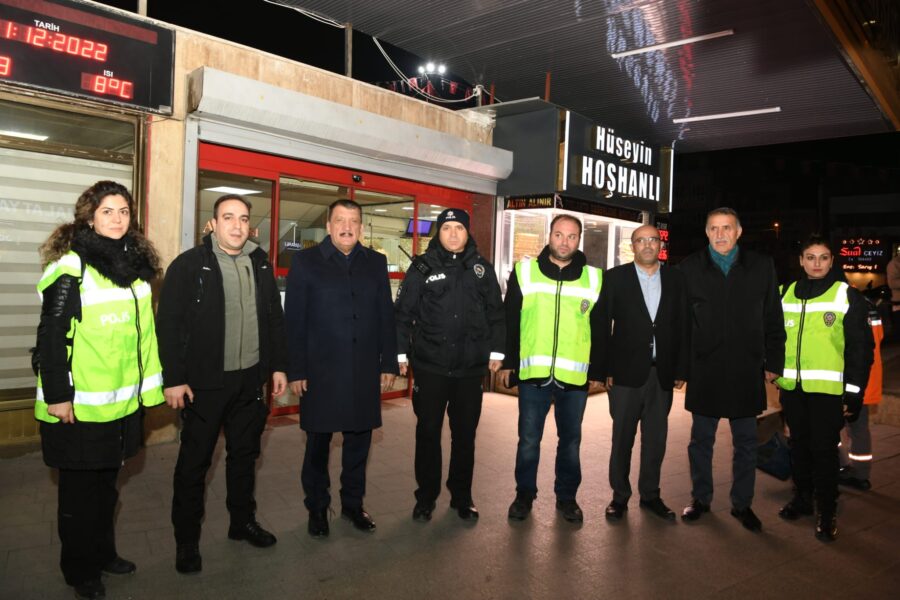 Vali Şahin ve Başkan Gürkan’dan Yeni Yıl Ziyaretleri