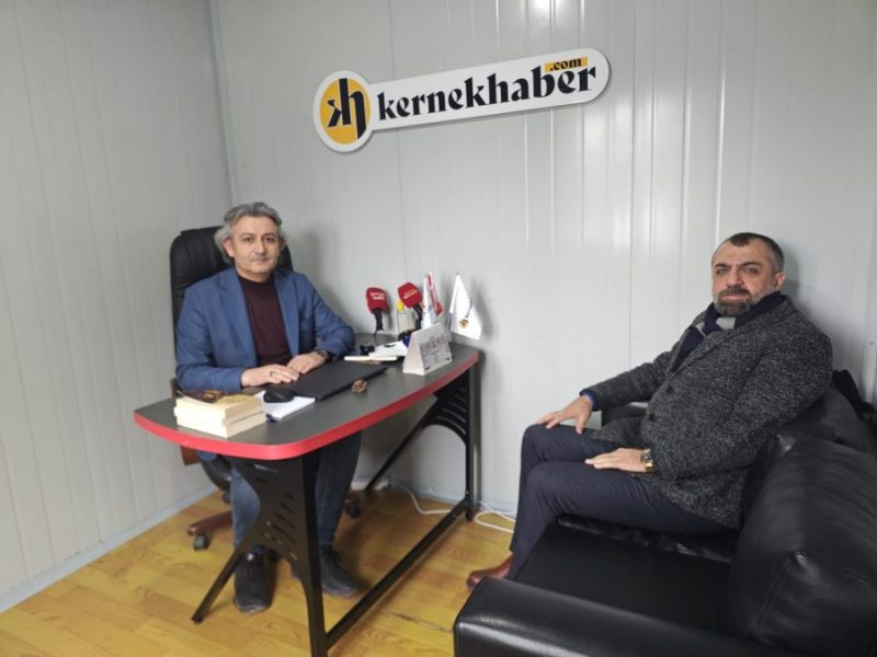 Başkan Adayı Akın’dan Kernekhaber.com’a ziyaret