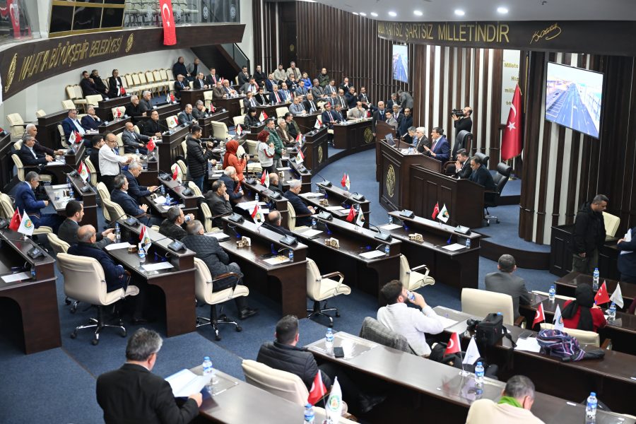 Büyükşehir Belediyesi Meclisi’nin Şubat Ayı ilk toplantısı yapıldı