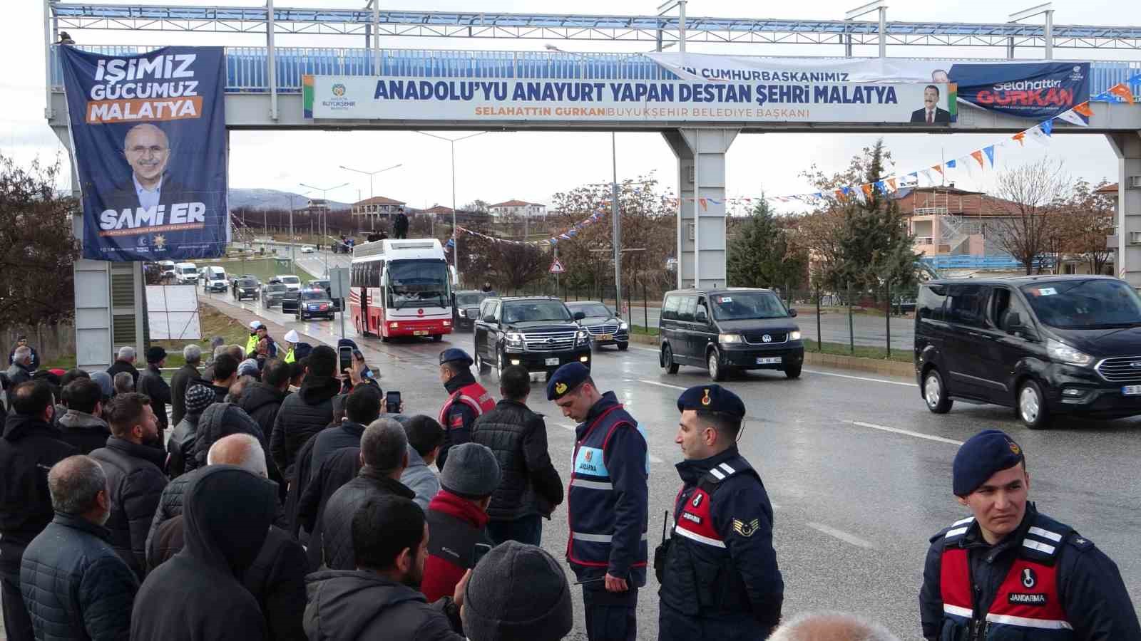 Cumhurbaşkanı Erdoğan Malatya’da