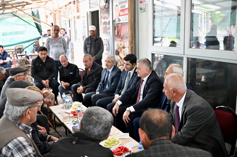 Vali Ersin Yazıcı Doğanşehir İlçesini Ziyaret Etti