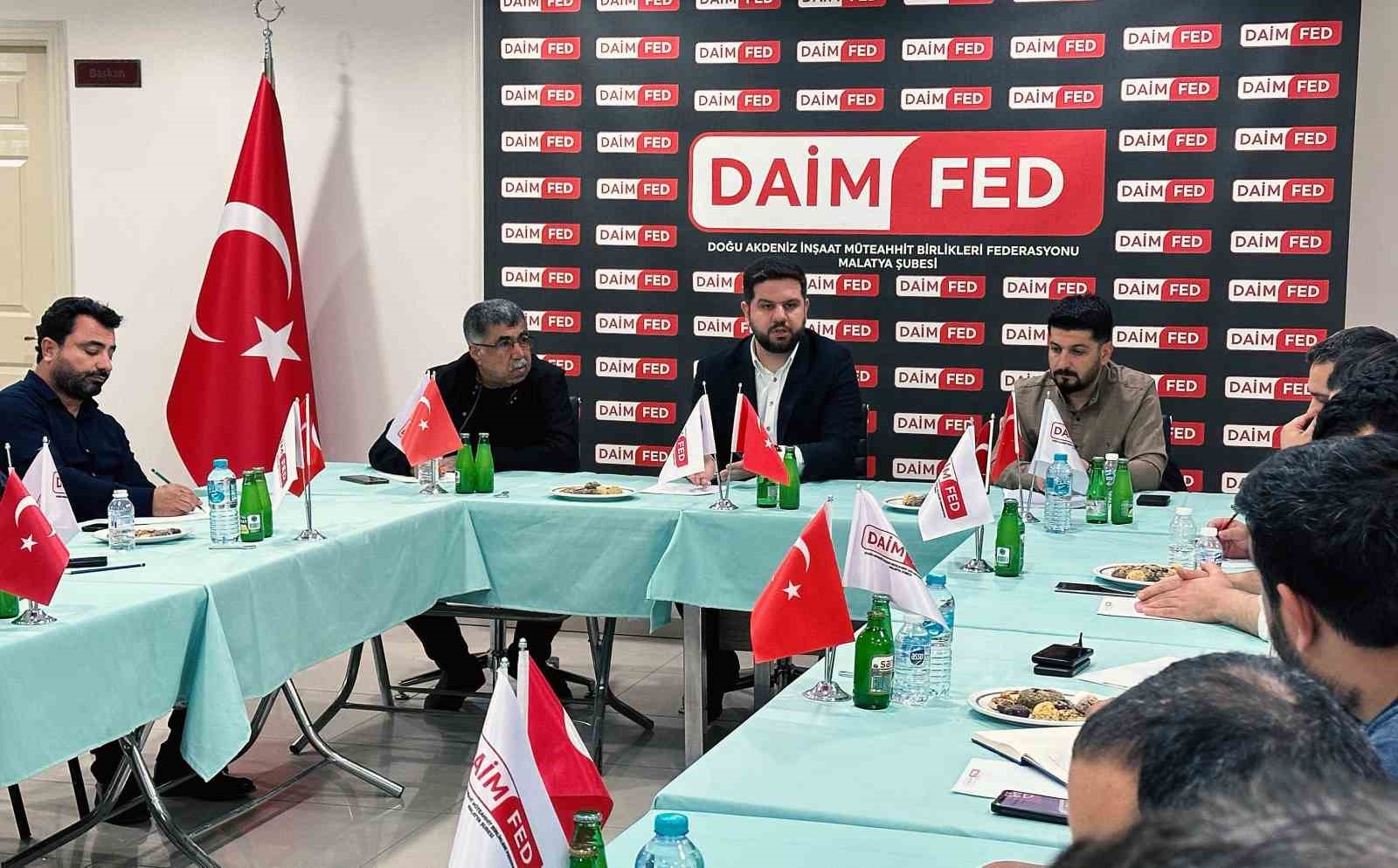 DAİMFED Şube Başkanı Esen’den Rezerv Alanı Açıklaması