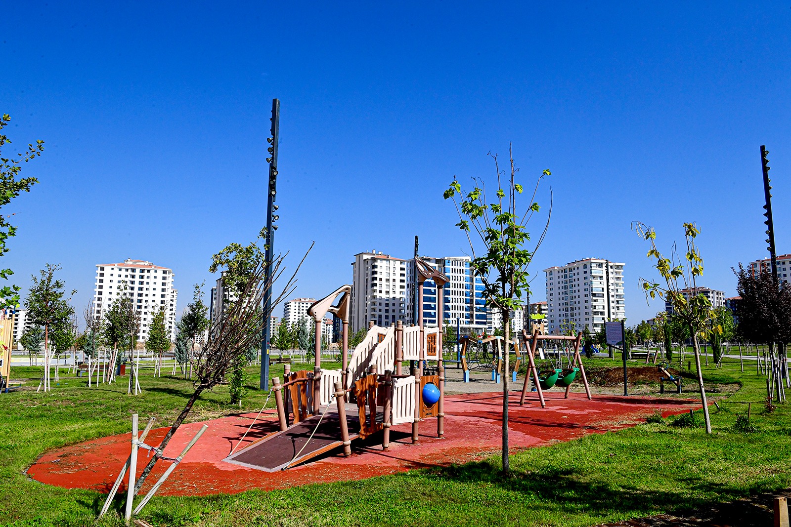 MALATYA’YA NEFES ALDIRACAK 100. YIL KENT PARKI ÇALIŞMALARINDA  SONA GELİNDİ