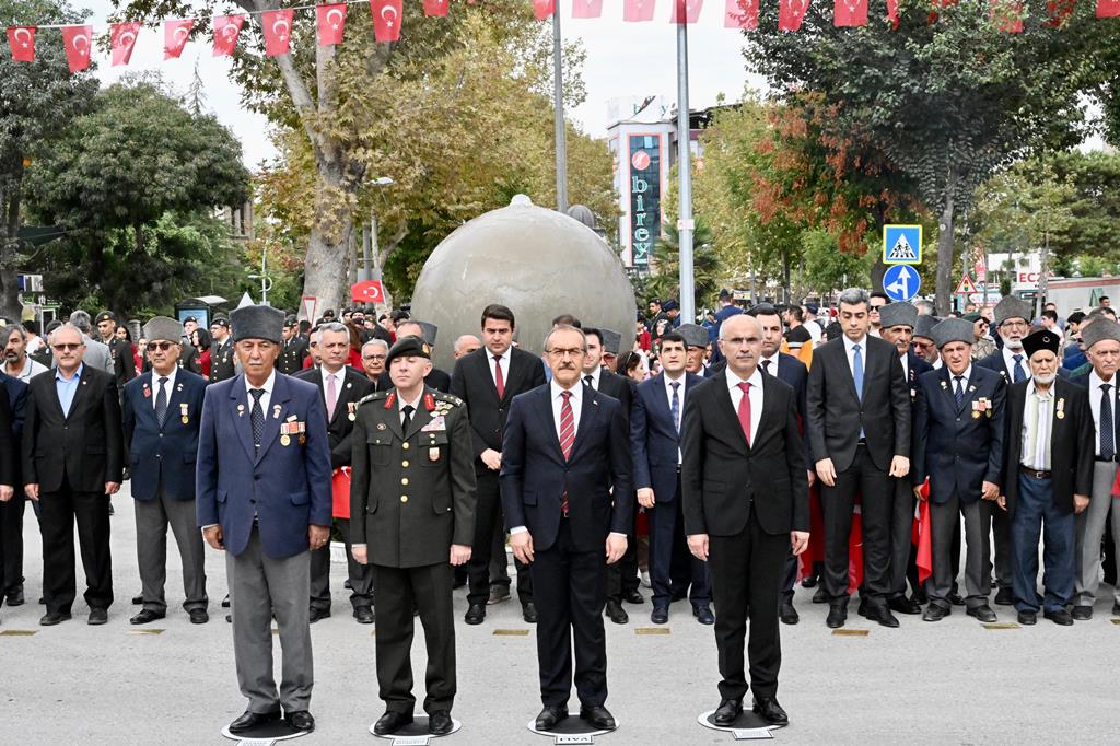 19 Eylül Gaziler Günü Dolayısıyla Malatya’da Tören Düzenlendi.