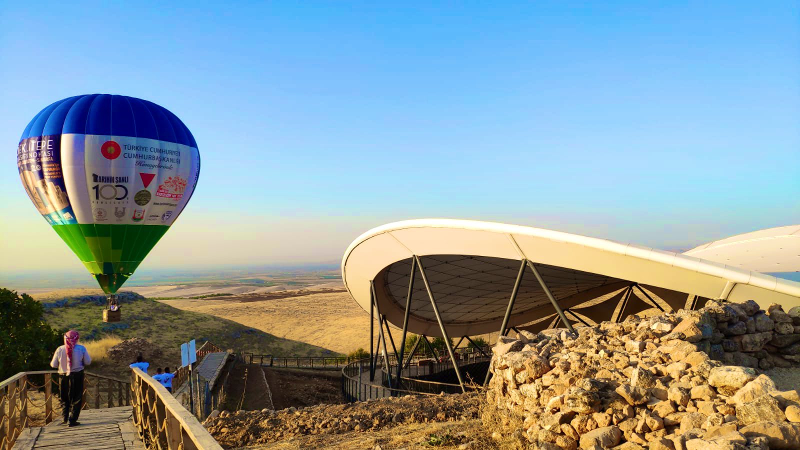 Göbeklitepe’de balon uçuşları başladı