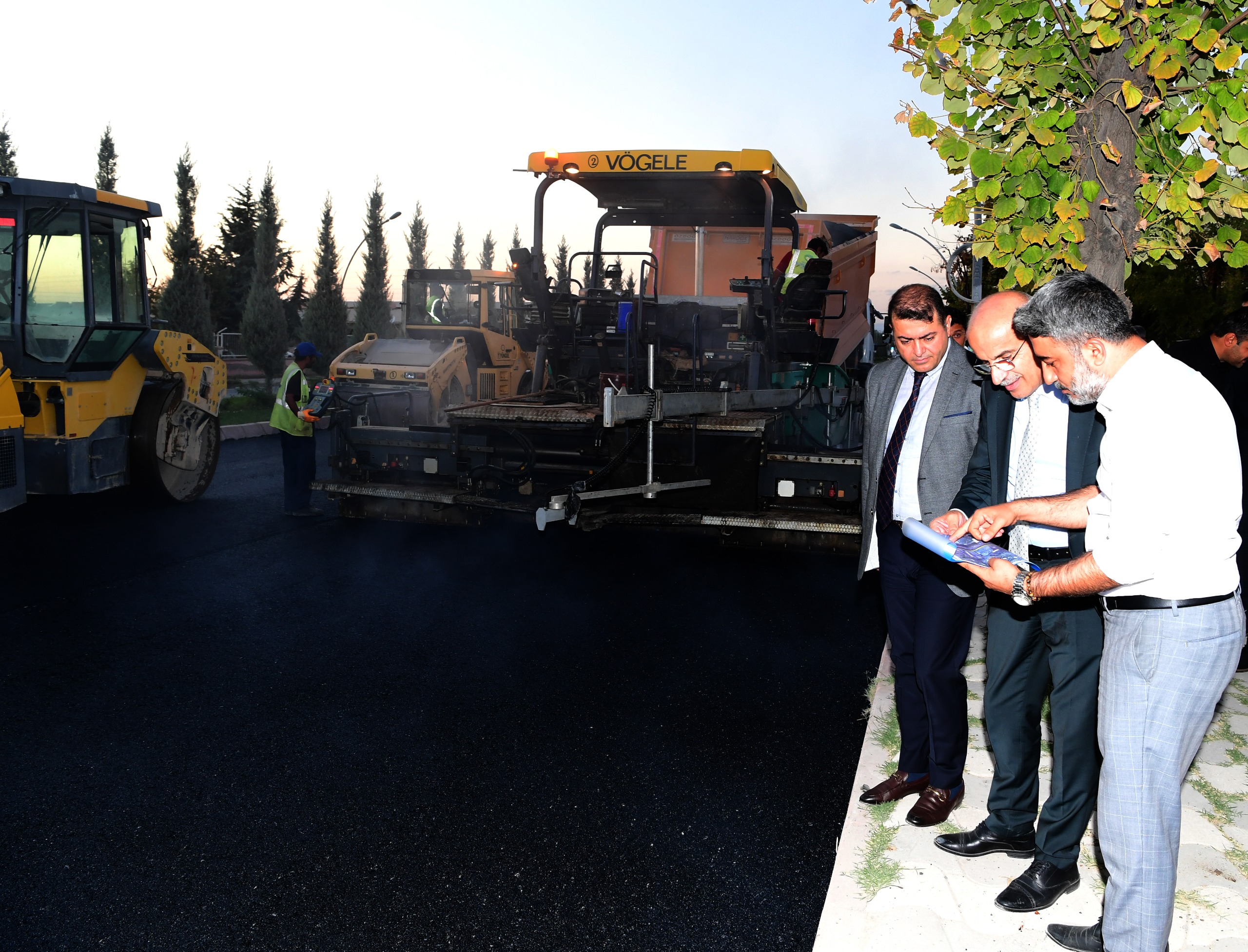 “ŞEHRİMİZİN ULAŞIM AĞINI DAHA GÜVENLİ VE DAHA KONFORLU HALE GETİRMEK İÇİN ÇALIŞIYORUZ”