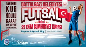 Battalgazi Belediyesi’nden Ödüllü Futsal Turnuvası