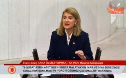 ÖLMEZTOPRAK TBMM GENEL KURULU’NDA KONUŞTU