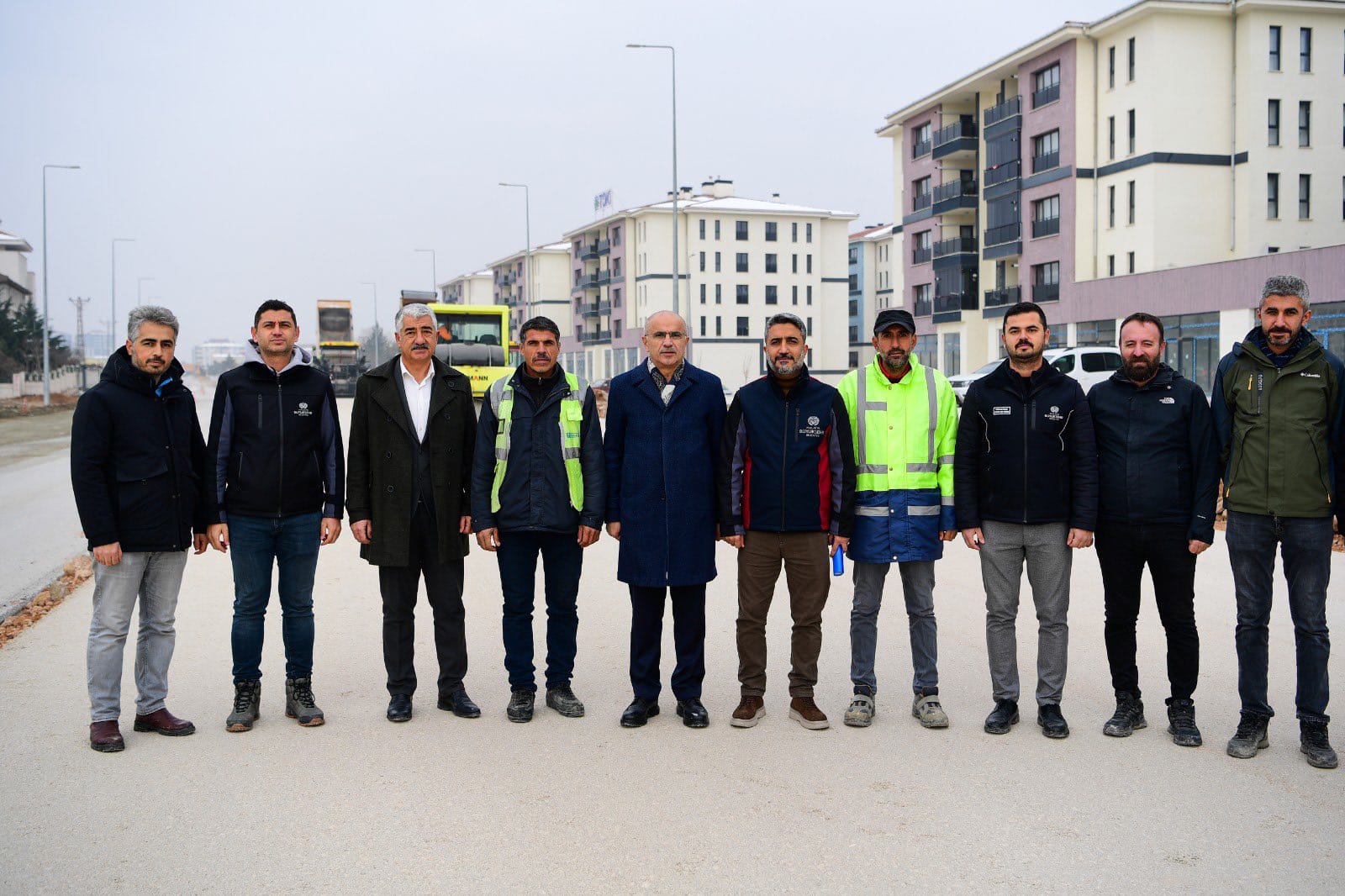 BAŞKAN ER SARAY BOSNA CADDESİNDEKİ ÇALIŞMALARI YERİNDE İNCELEDİ